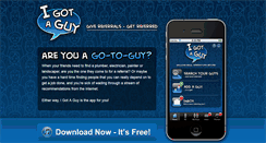 Desktop Screenshot of igotaguy.generationsbeyond.com