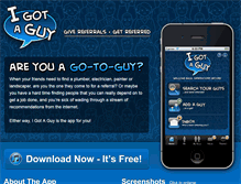 Tablet Screenshot of igotaguy.generationsbeyond.com